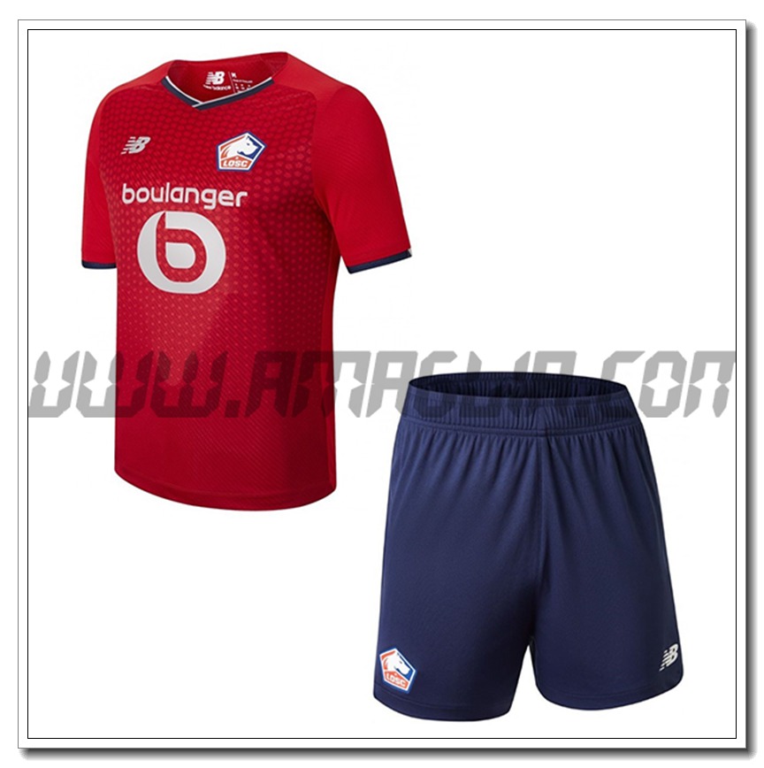 Kit Maglia Lille OSC Bambino Prima 2021 2022