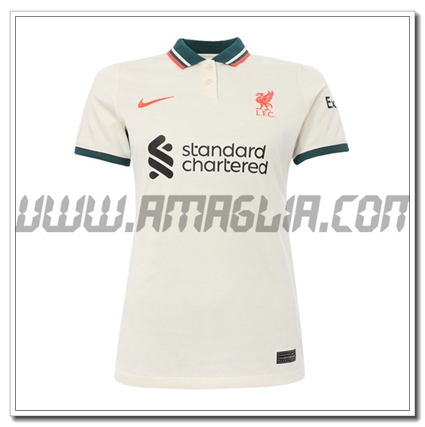 Seconda Maglia FC Liverpool Donna 2021 2022