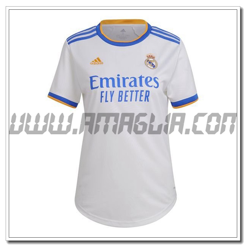 Prima Maglia Real Madrid Donna 2021 2022