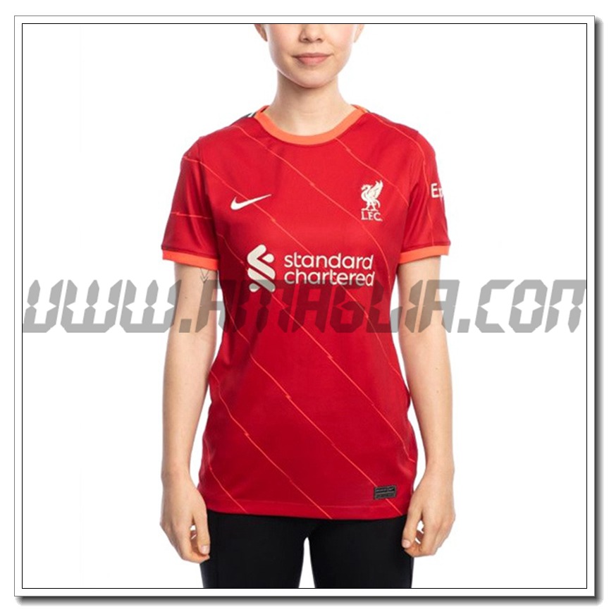 Prima Maglia FC Liverpool Donna 2021 2022