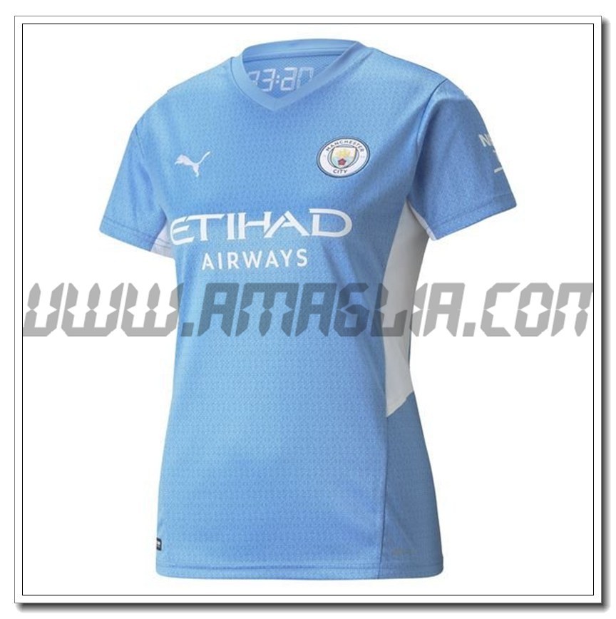 Prima Maglia Manchester City Donna 2021 2022