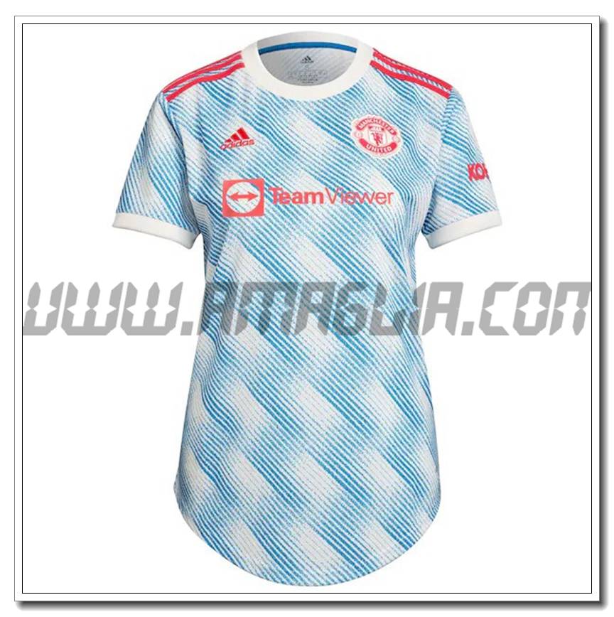 Seconda Maglia Manchester United Donna 2021 2022