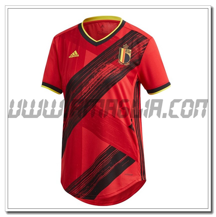 Prima Maglia Belgio Donna 2021 2022