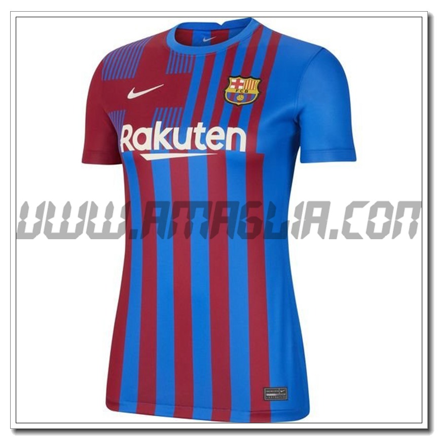 Prima Maglia FC Barcellona Donna 2021 2022