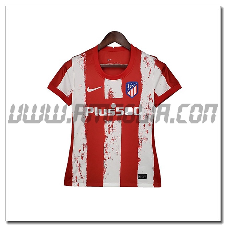 Prima Maglia Atletico Madrid Donna 2021 2022