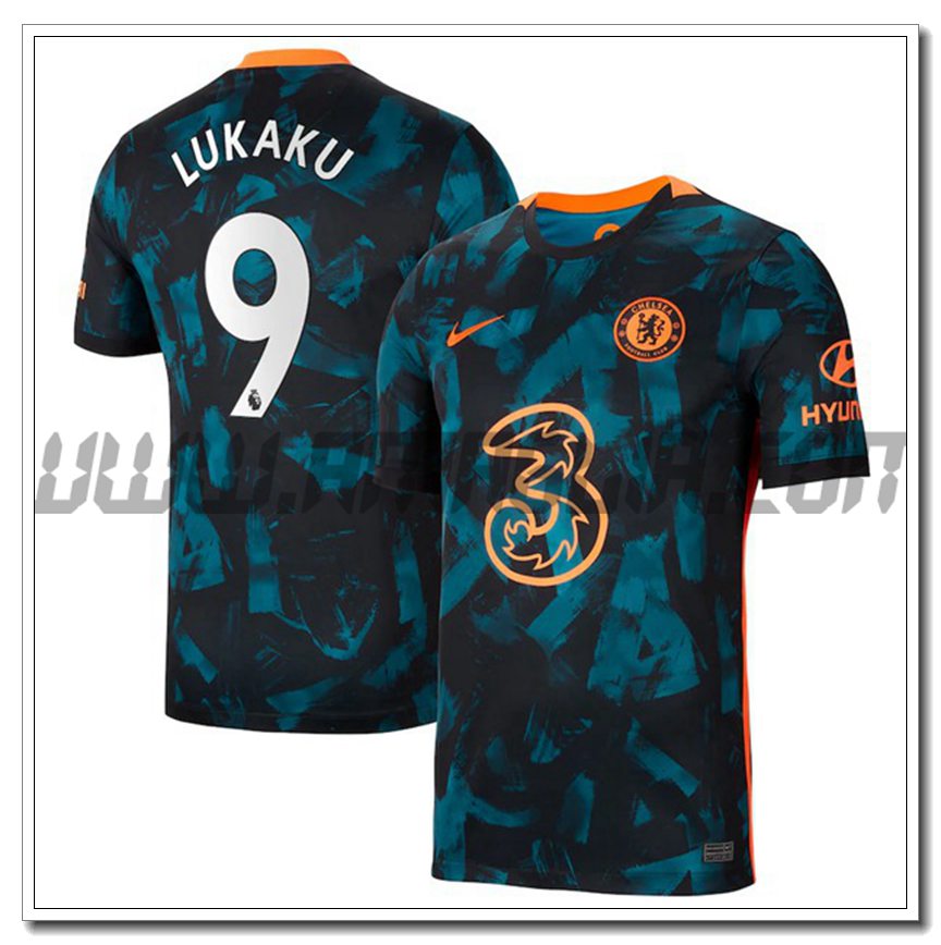 Terza Maglia Lukaku 9 FC Chelsea 2021 2022