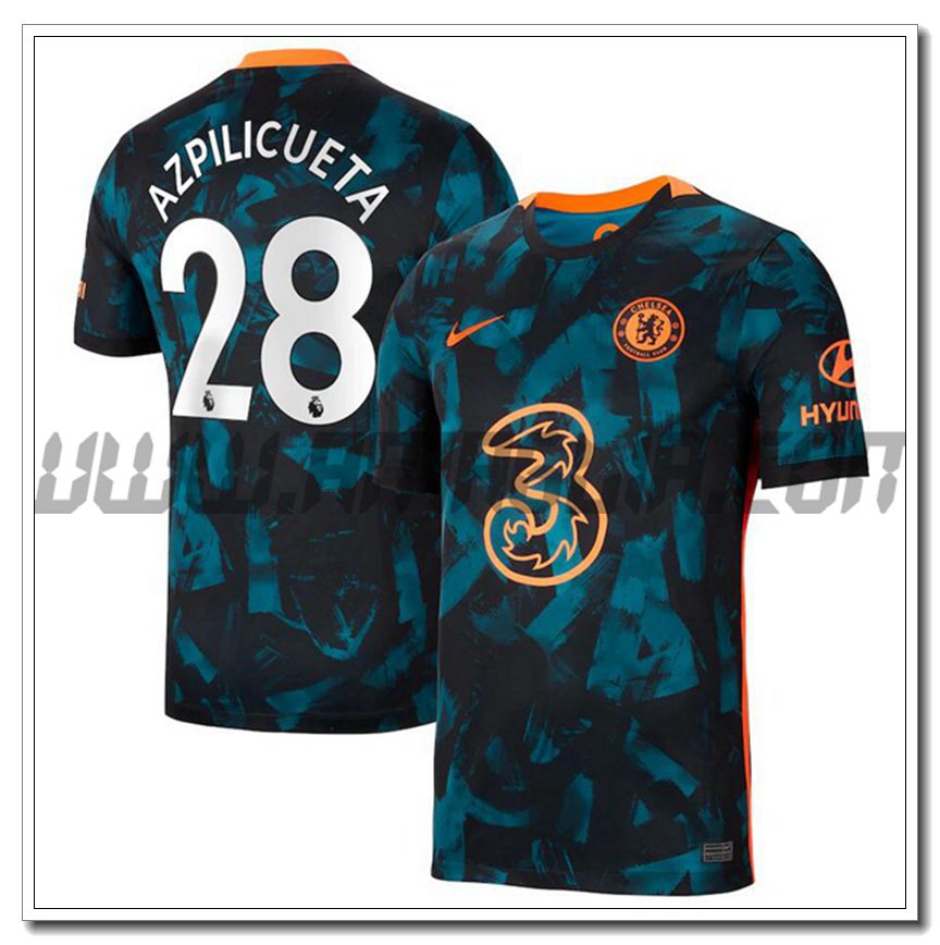 Terza Maglia Azpilicueta 28 FC Chelsea 2021 2022