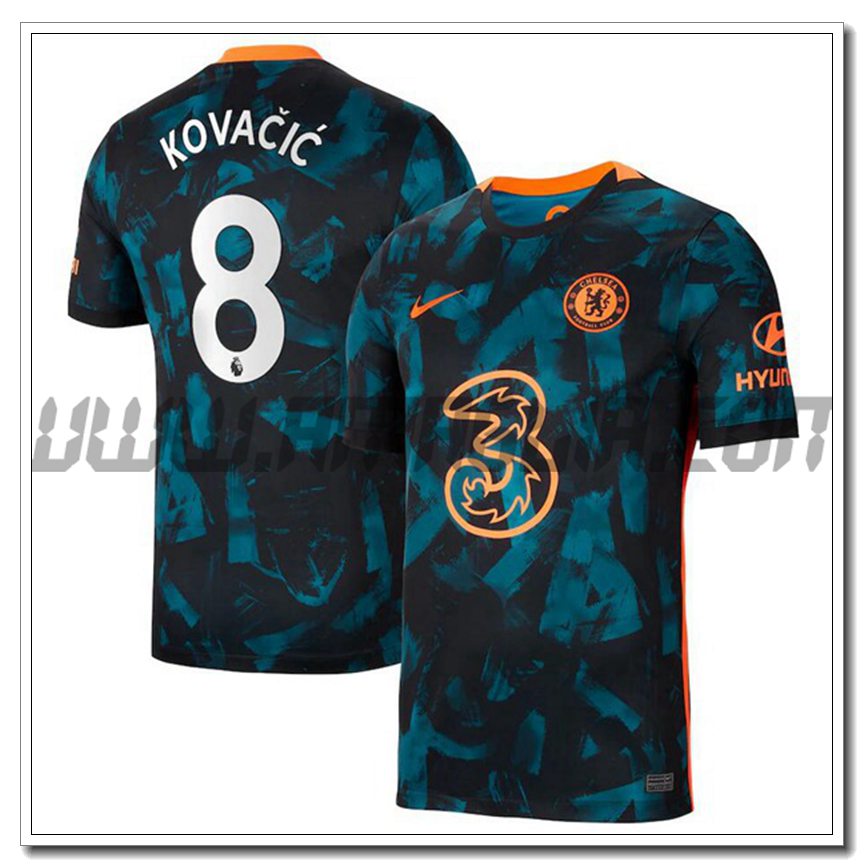 Terza Maglia Kovacic 8 FC Chelsea 2021 2022