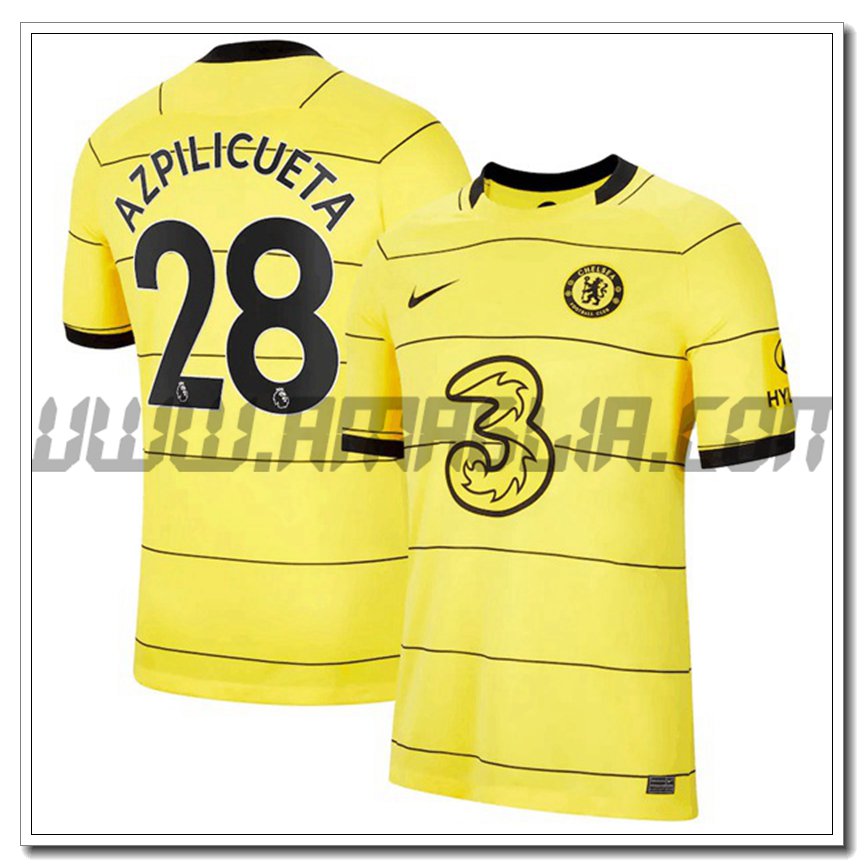 Seconda Maglia Azpilicueta 28 FC Chelsea 2021 2022