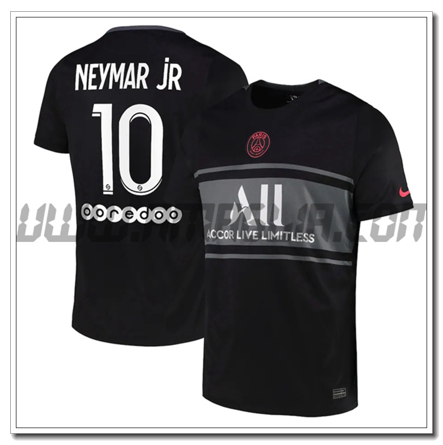 Terza Maglia Neymar Jr 10 PSG Jordan 2021 2022