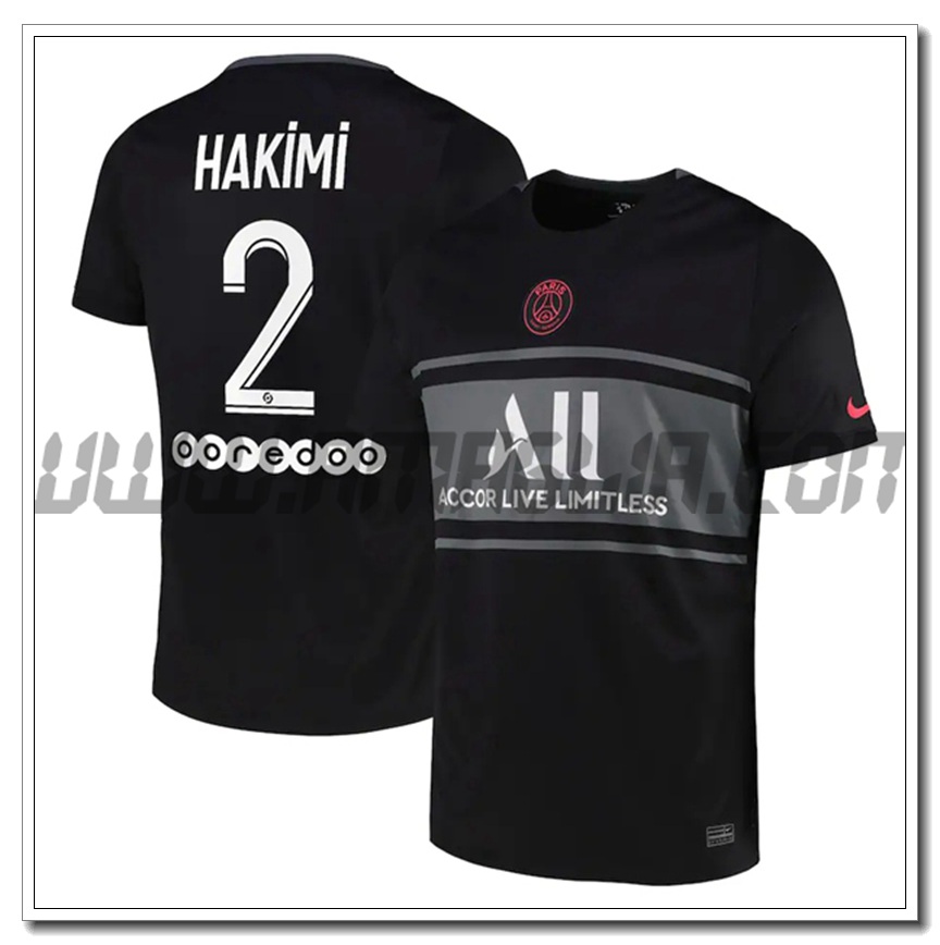 Terza Maglia Hakimi 2 PSG Jordan 2021 2022