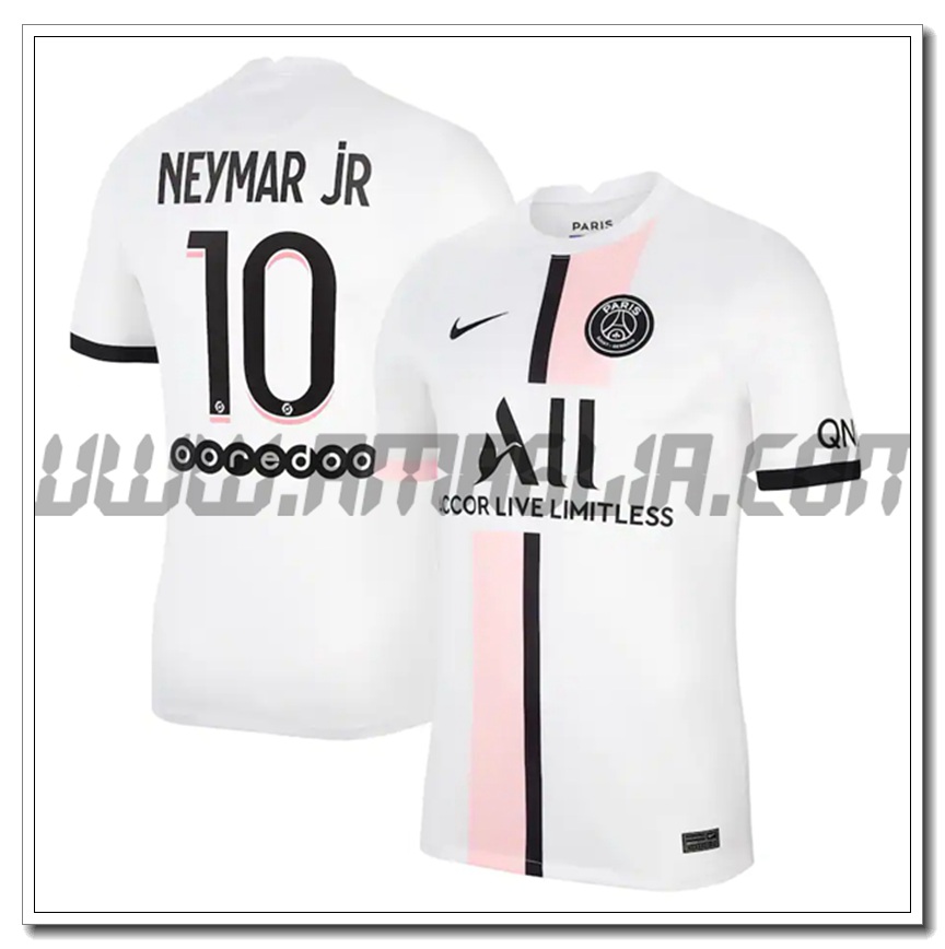 Seconda Maglia Neymar Jr 10 PSG Jordan 2021 2022