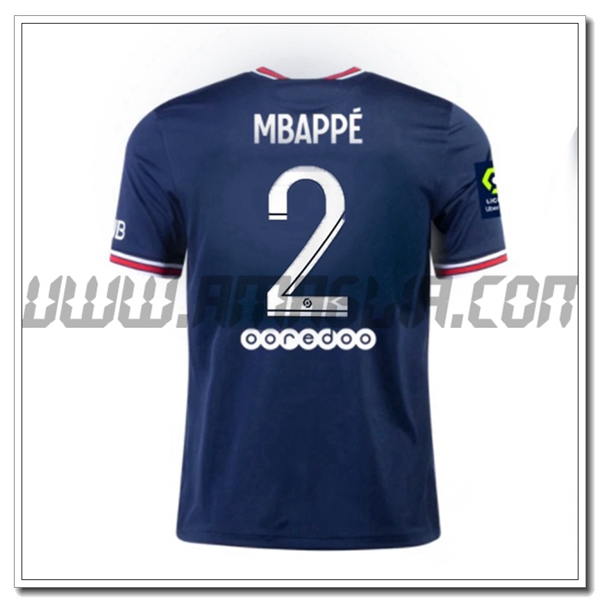 Prima Maglia Hakimi 2 PSG Jordan 2021 2022