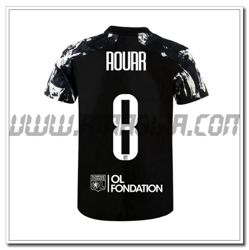 Terza Maglia AOUAR 8 Lyon OL 2021 2022