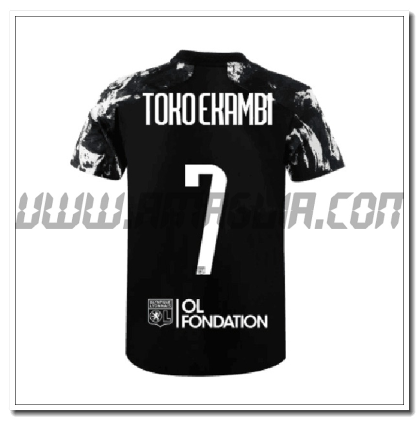 Terza Maglia TOKO EKAMBI 7 Lyon OL 2021 2022