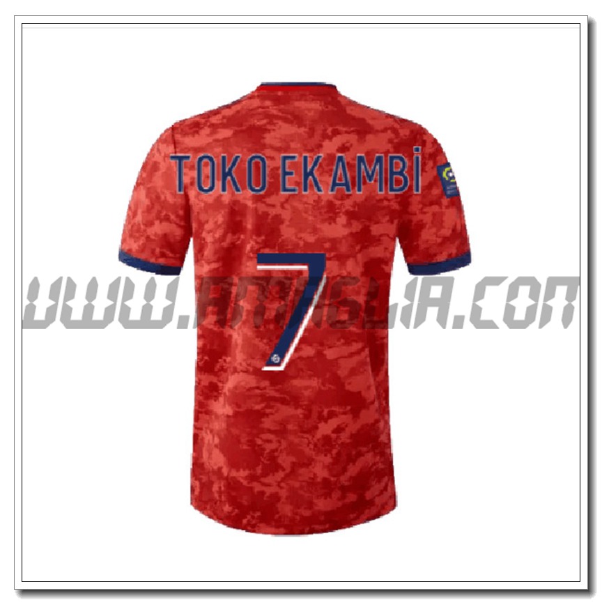 Seconda Maglia TOKO EKAMBI 7 Lyon OL 2021 2022