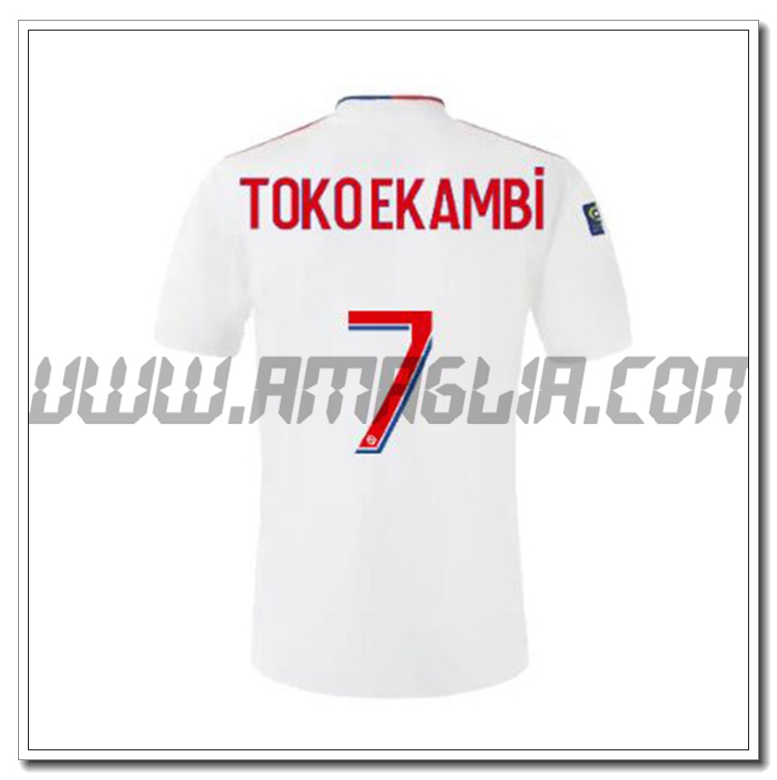 Prima Maglia TOKO EKAMBI 7 Lyon OL 2021 2022
