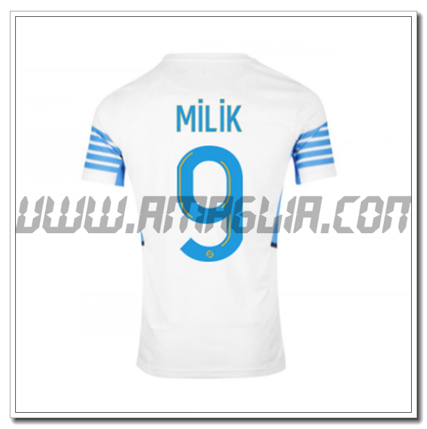 Prima Maglia MILIK 9 Marsiglia OM 2021 2022