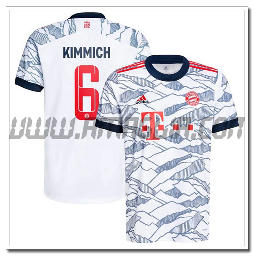Terza Maglia Kimmich 6 Bayern Monaco 2021 2022