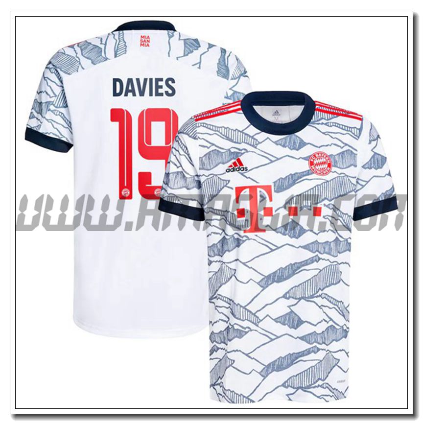 Terza Maglia Davies 19 Bayern Monaco 2021 2022