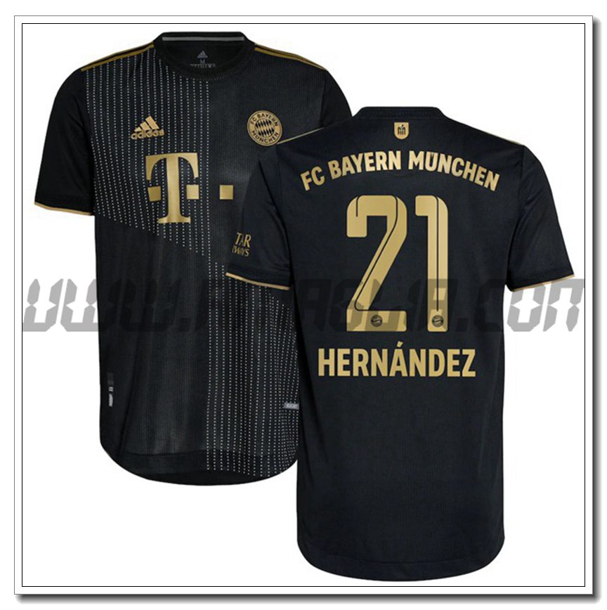 Seconda Maglia Hernandez 21 Bayern Monaco 2021 2022