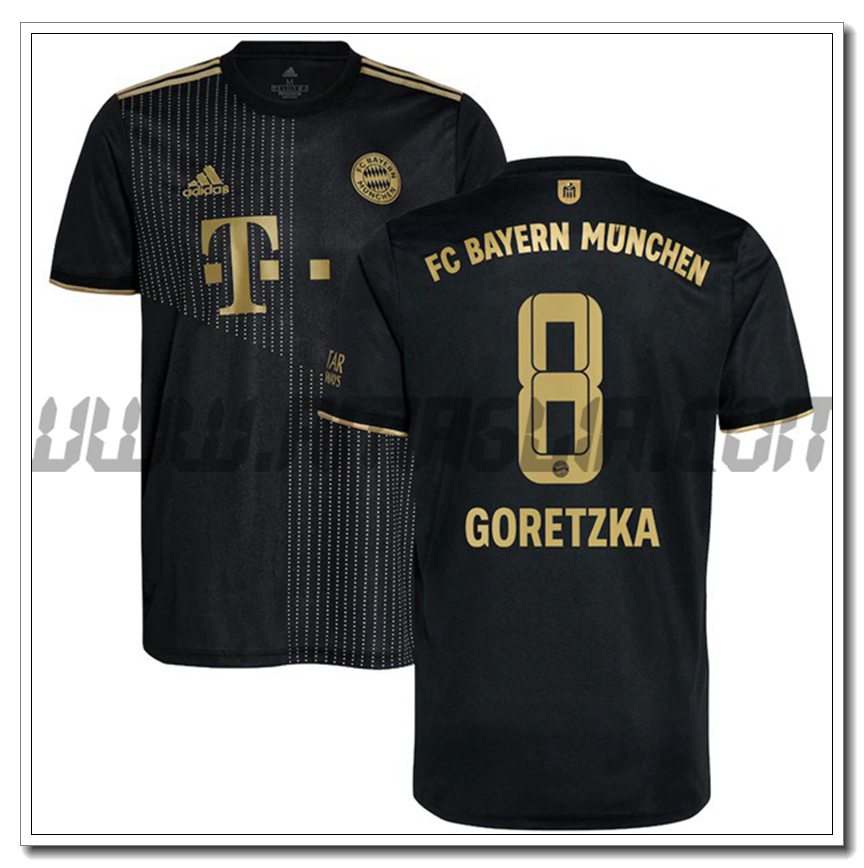 Seconda Maglia Goretzka 8 Bayern Monaco 2021 2022
