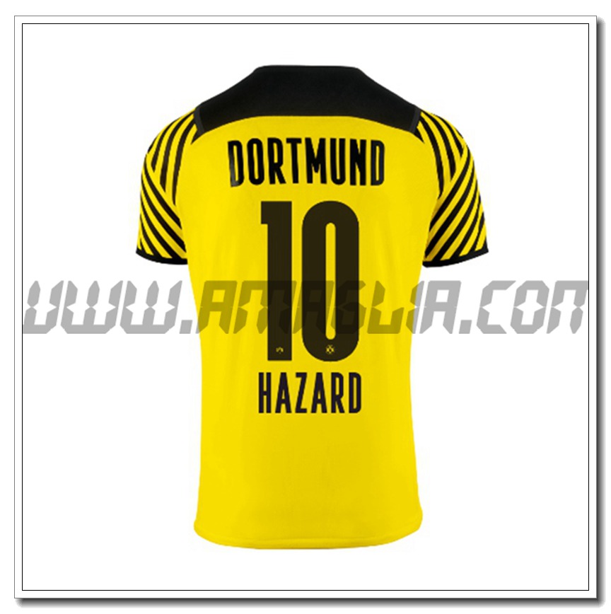 Prima Maglia Hazard 10 Dortmund BVB 2021 2022