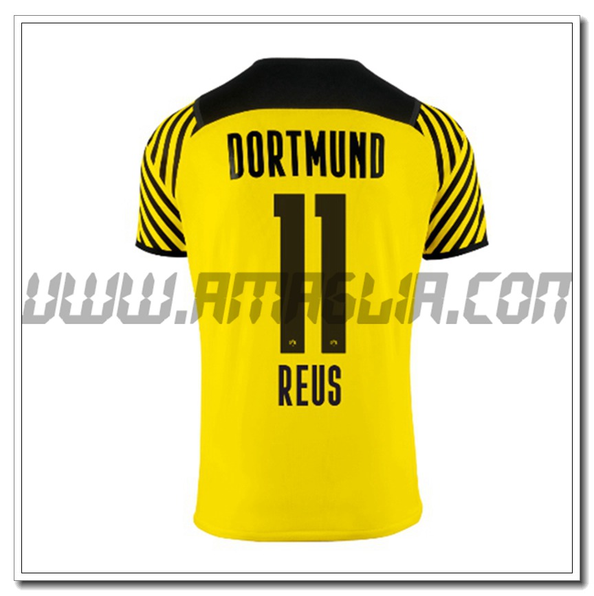 Prima Maglia Reus 11 Dortmund BVB 2021 2022