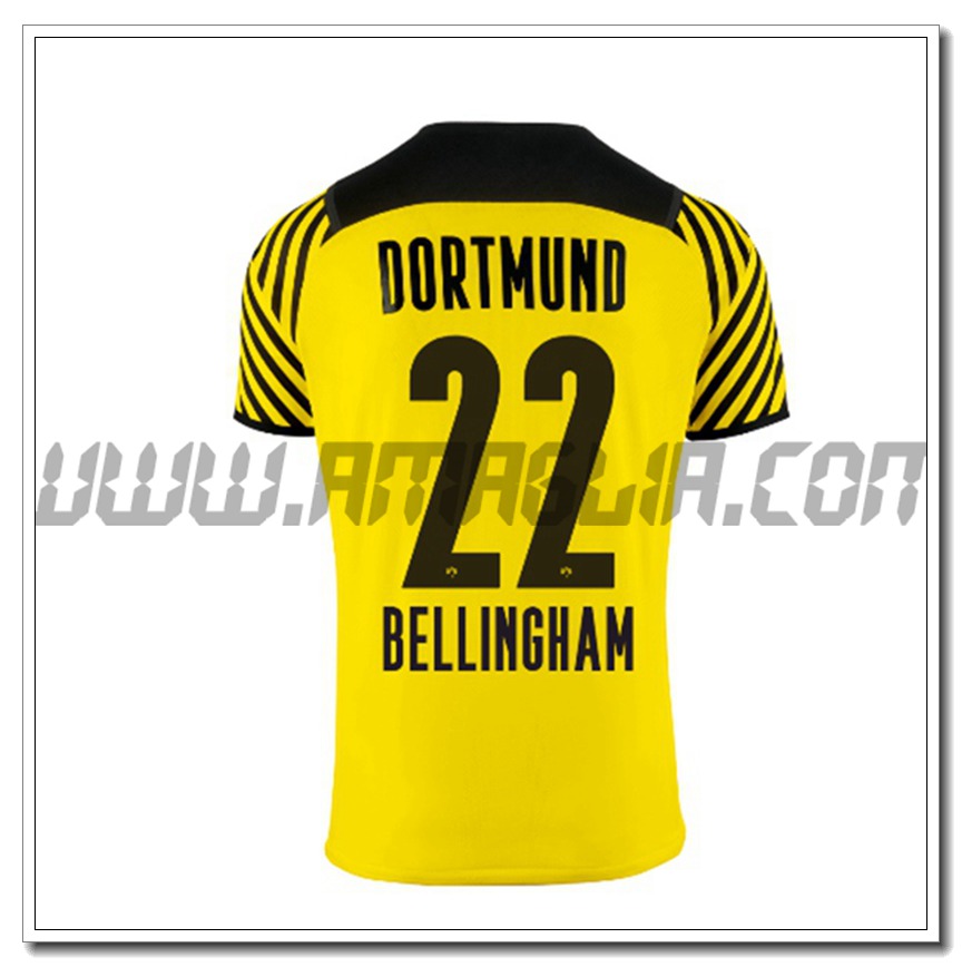Prima Maglia Bellingham 22 Dortmund BVB 2021 2022