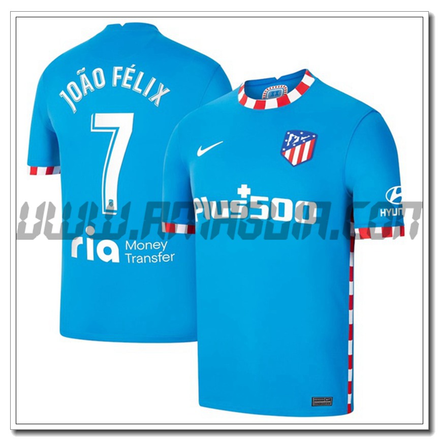 Seconda Maglia Joao Felix 7 Atletico Madrid 2021 2022
