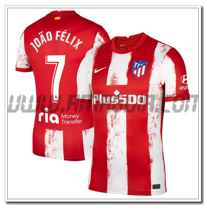 Prima Maglia Joao Felix 7 Atletico Madrid 2021 2022
