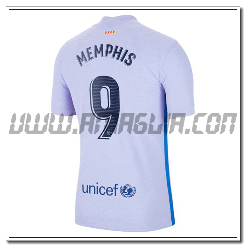 Seconda Maglia Memphis 9 FC Barcellona 2021 2022