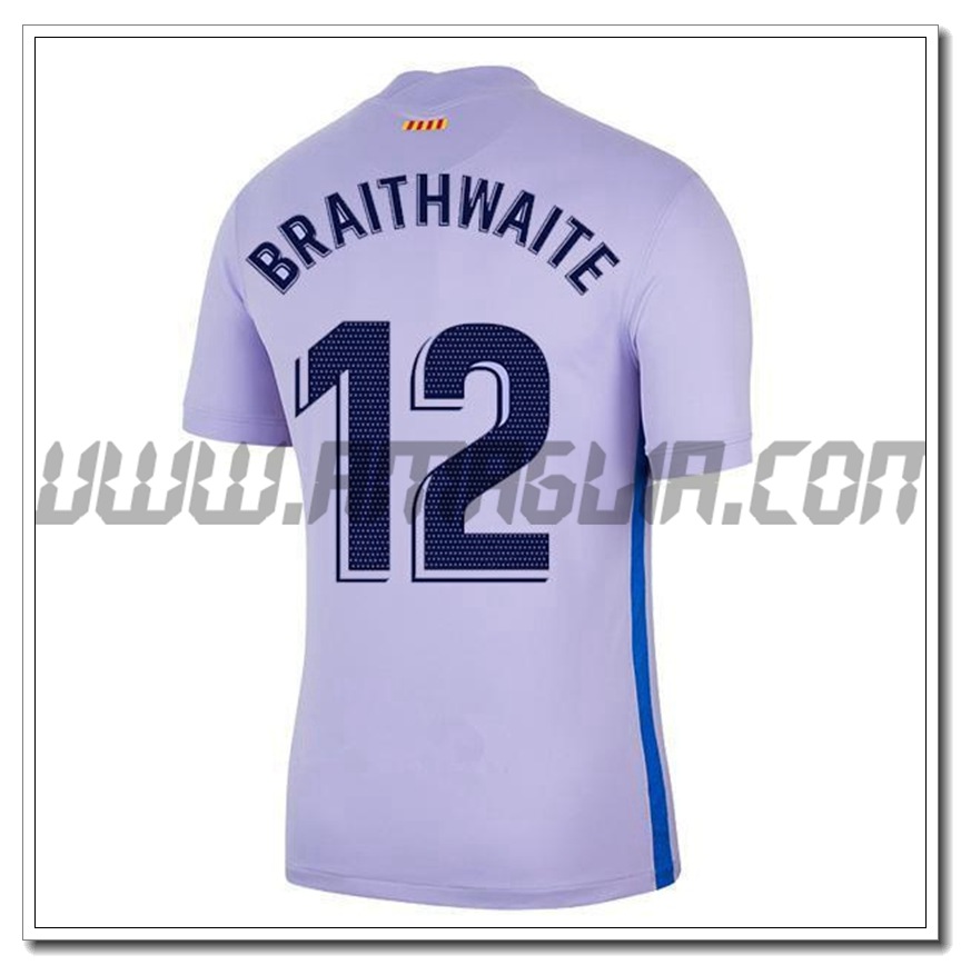 Seconda Maglia Martin Brathwaie 12 FC Barcellona 2021 2022