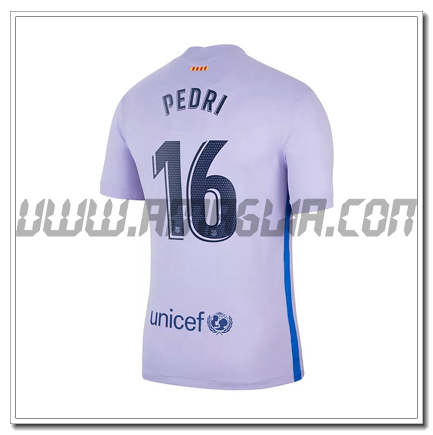 Seconda Maglia Pedri 16 FC Barcellona 2021 2022