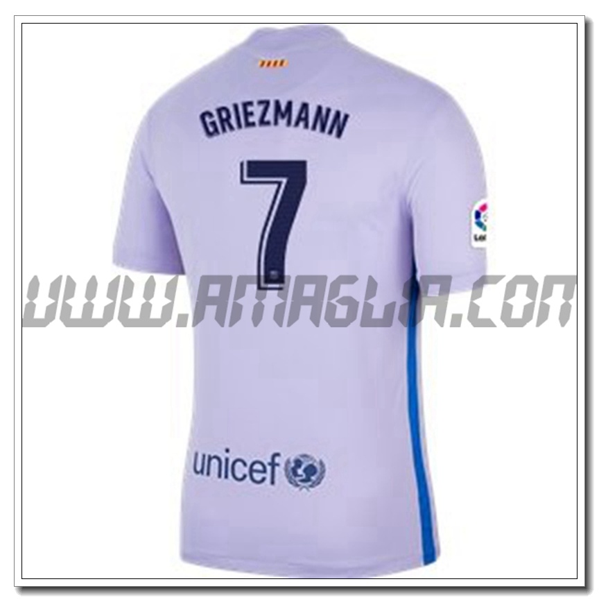 Seconda Maglia O.Dembele 7 FC Barcellona 2021 2022