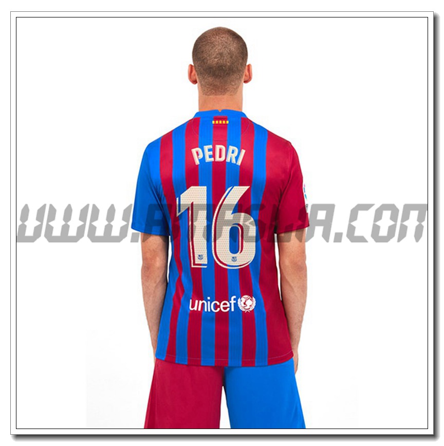 Prima Maglia Pedri 16 FC Barcellona 2021 2022