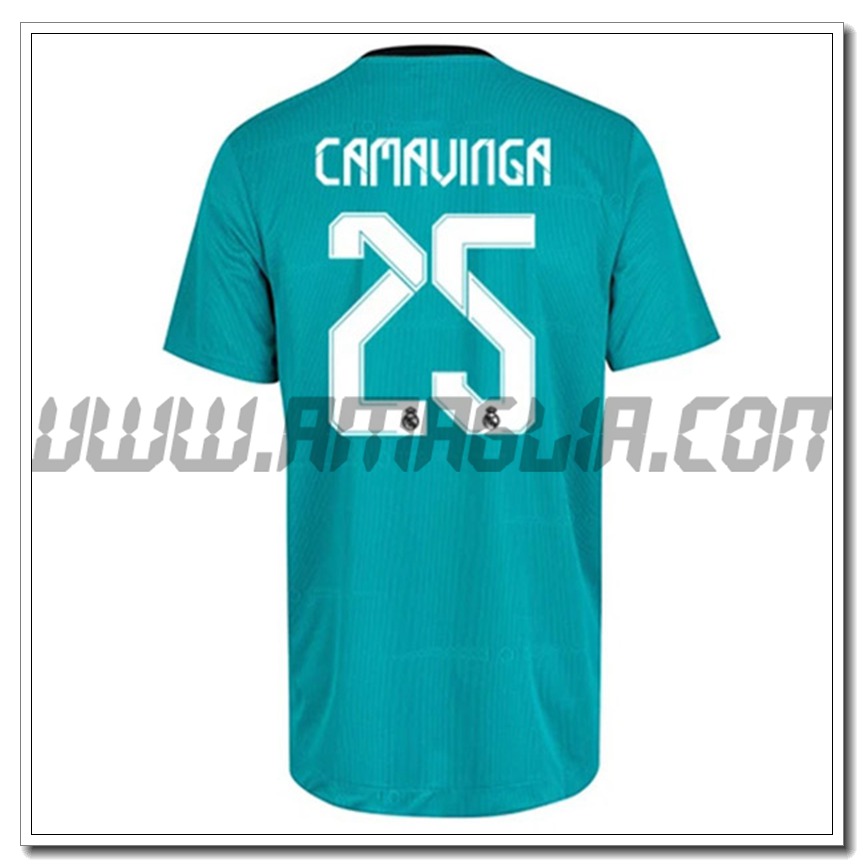 Terza Maglia Camavinga 25 Real Madrid 2021 2022