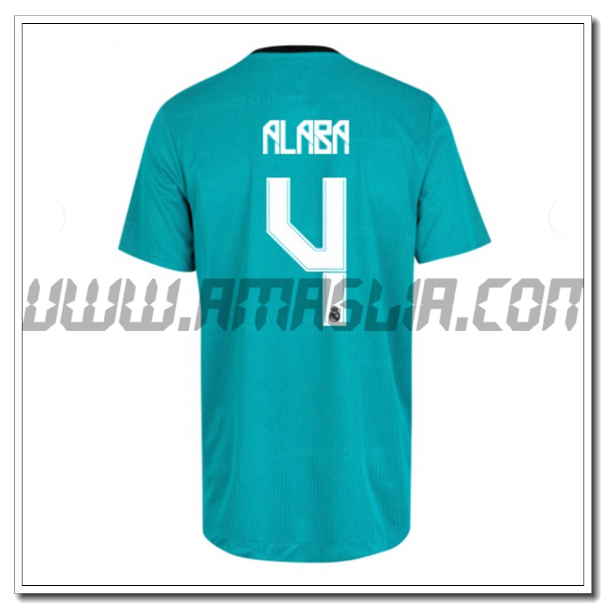 Terza Maglia Alaba 4 Real Madrid 2021 2022