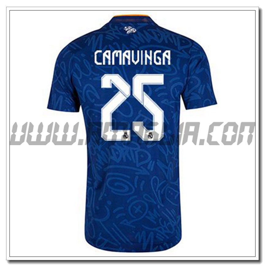 Seconda Maglia Camavinga 25 Real Madrid 2021 2022