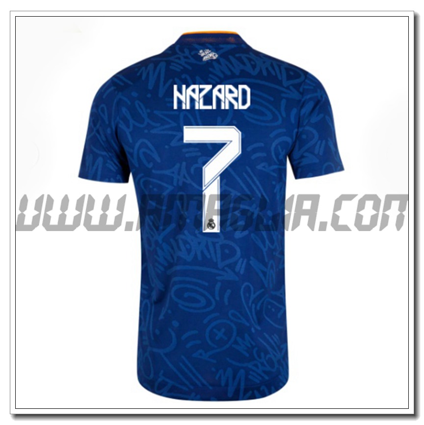 Seconda Maglia Hazard 7 Real Madrid 2021 2022