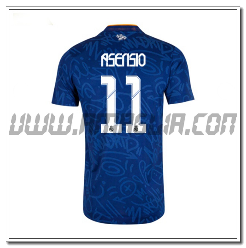 Seconda Maglia Asensio 11 Real Madrid 2021 2022