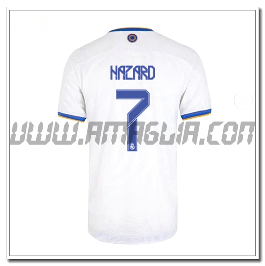 Prima Maglia Hazard 7 Real Madrid 2021 2022