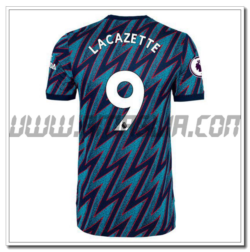 Terza Maglia Alexandre Lacazette 9 FC Arsenal 2021 2022