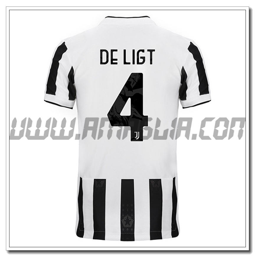 Prima Maglia DE LIGT 4 Juventus 2021 2022