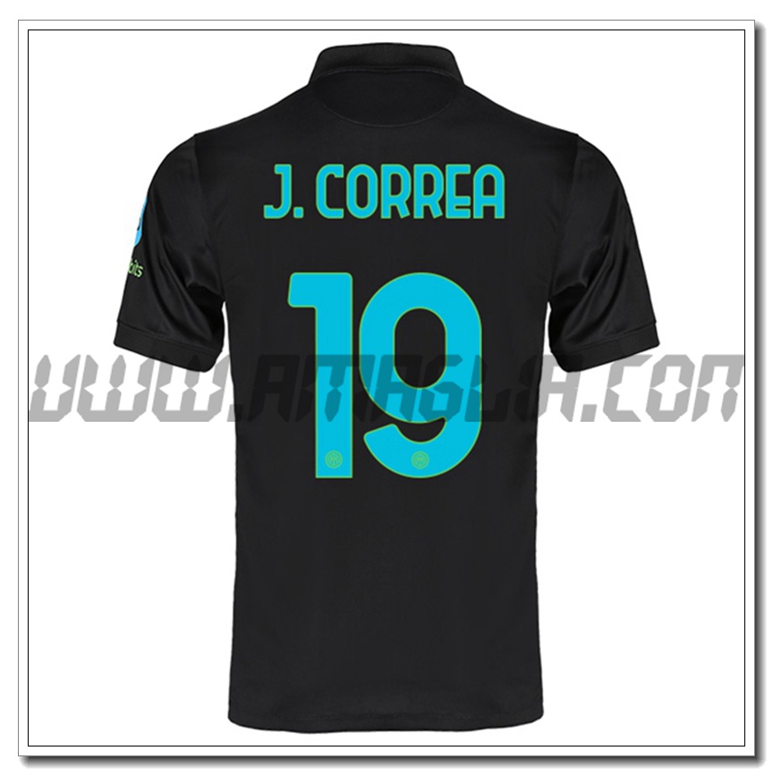 Terza Maglia J.CORREA 19 Inter Milan 2021 2022