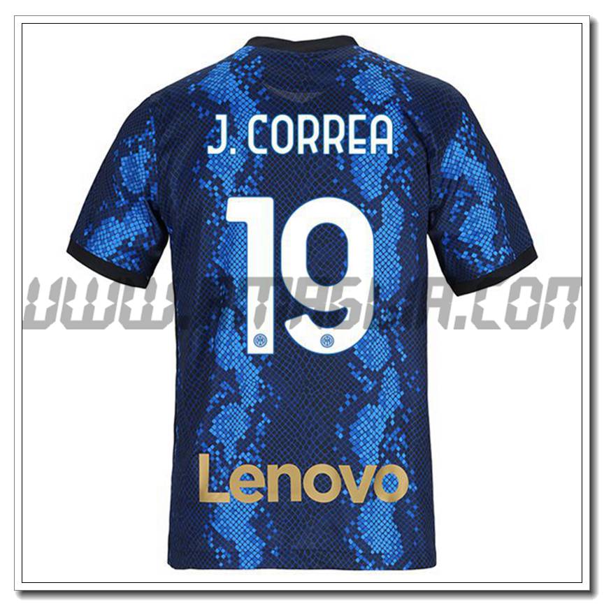Prima Maglia J.CORREA 19 Inter Milan 2021 2022