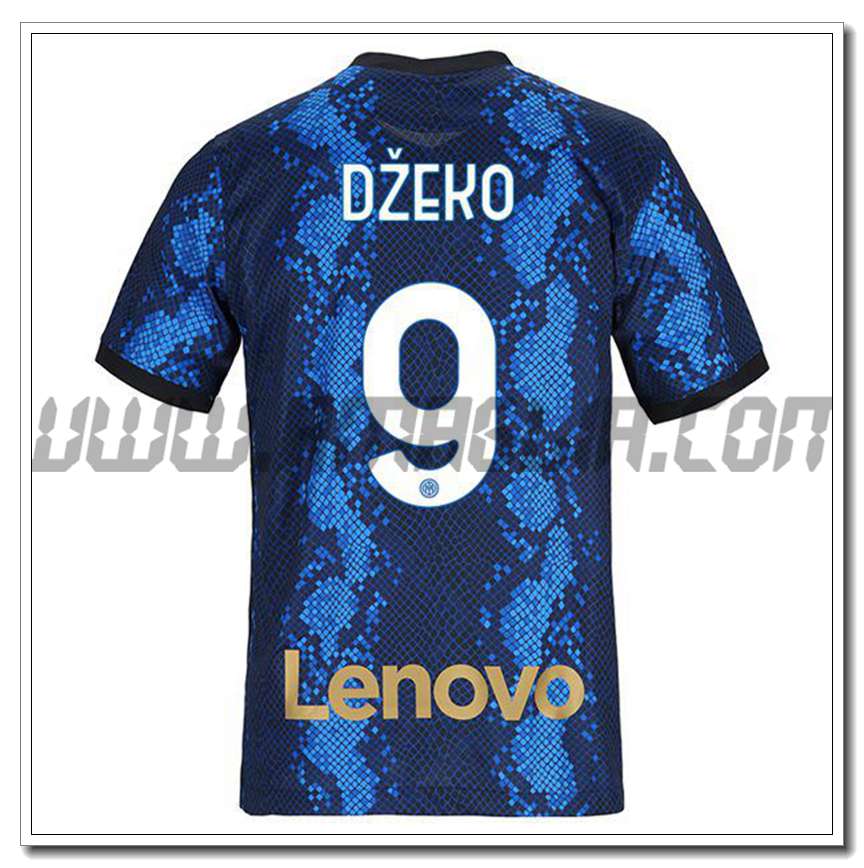 Prima Maglia DZEKO 9 Inter Milan 2021 2022