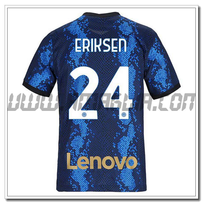 Prima Maglia ERIKSEN 24 Inter Milan 2021 2022