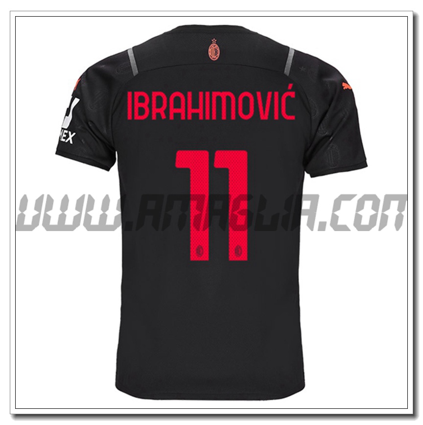 Terza Maglia IBRAHIMOVIC 11 AC Milan 2021 2022
