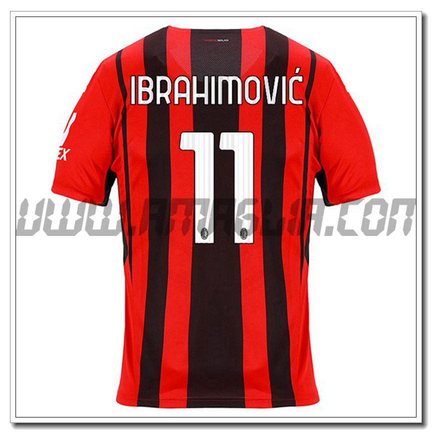 Prima Maglia IBRAHIMOVIC 11 AC Milan 2021 2022
